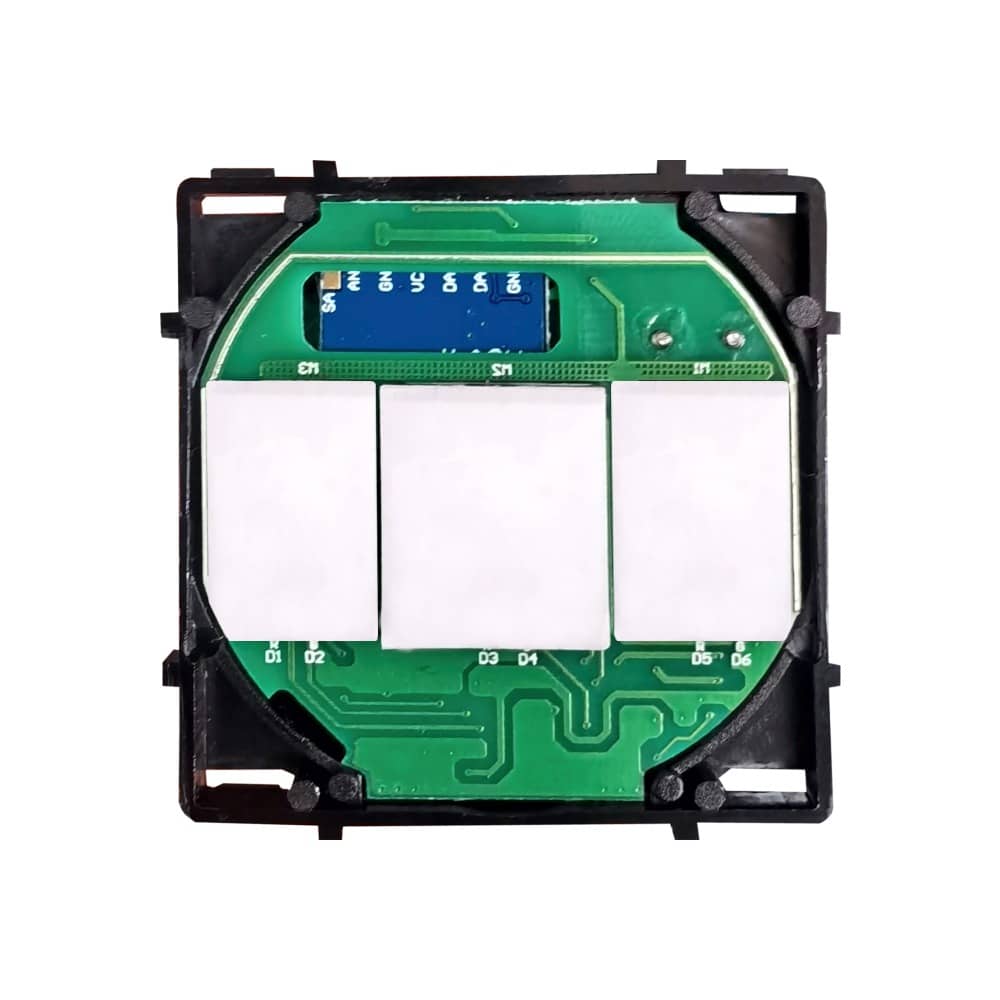 Modul Intrerupator Triplu cu Touch LUXION, RF433 — imaginea 2