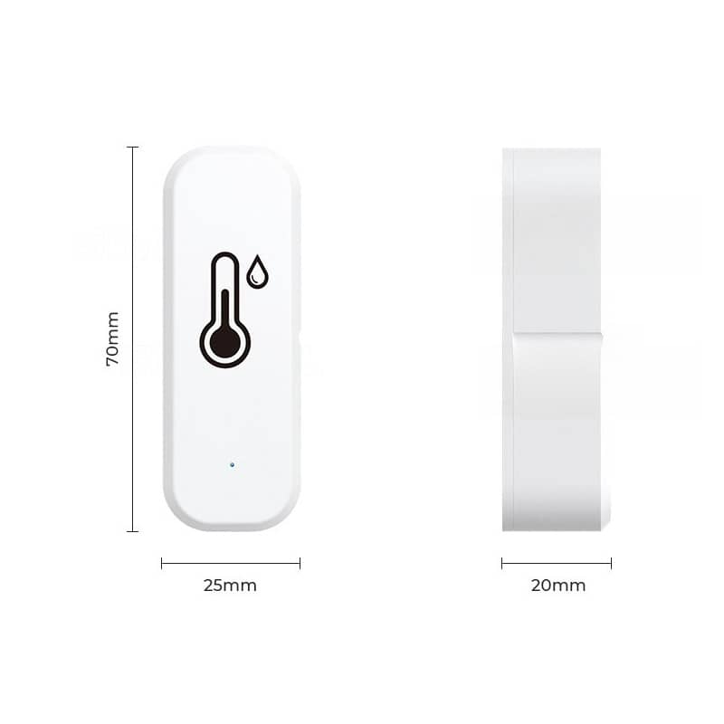 Senzor de Temperatura si Umiditate LUXION, Wi-Fi, Control Aplicatie, Automatizari — imaginea 4