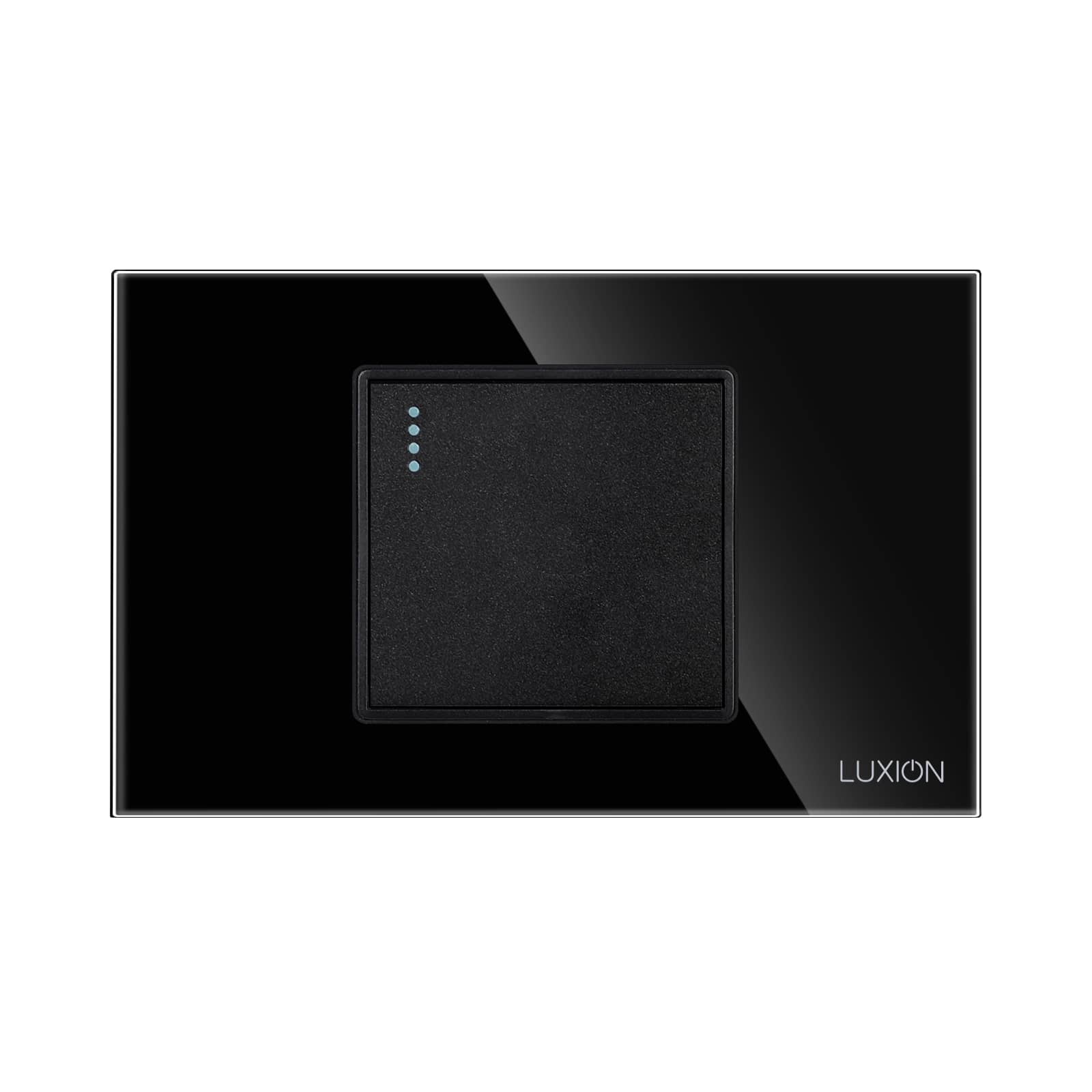 Intrerupator Simplu Mecanic LUXION cu Rama din Sticla, Standard Italian, 2/3M — imaginea 2